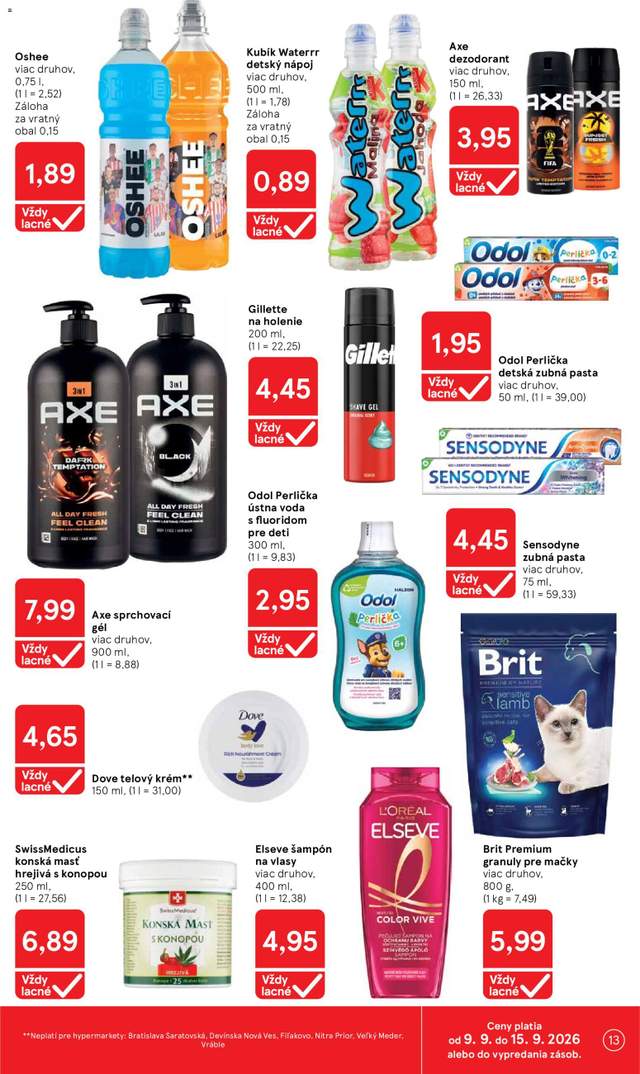 Nový Tesco leták od 09.09.