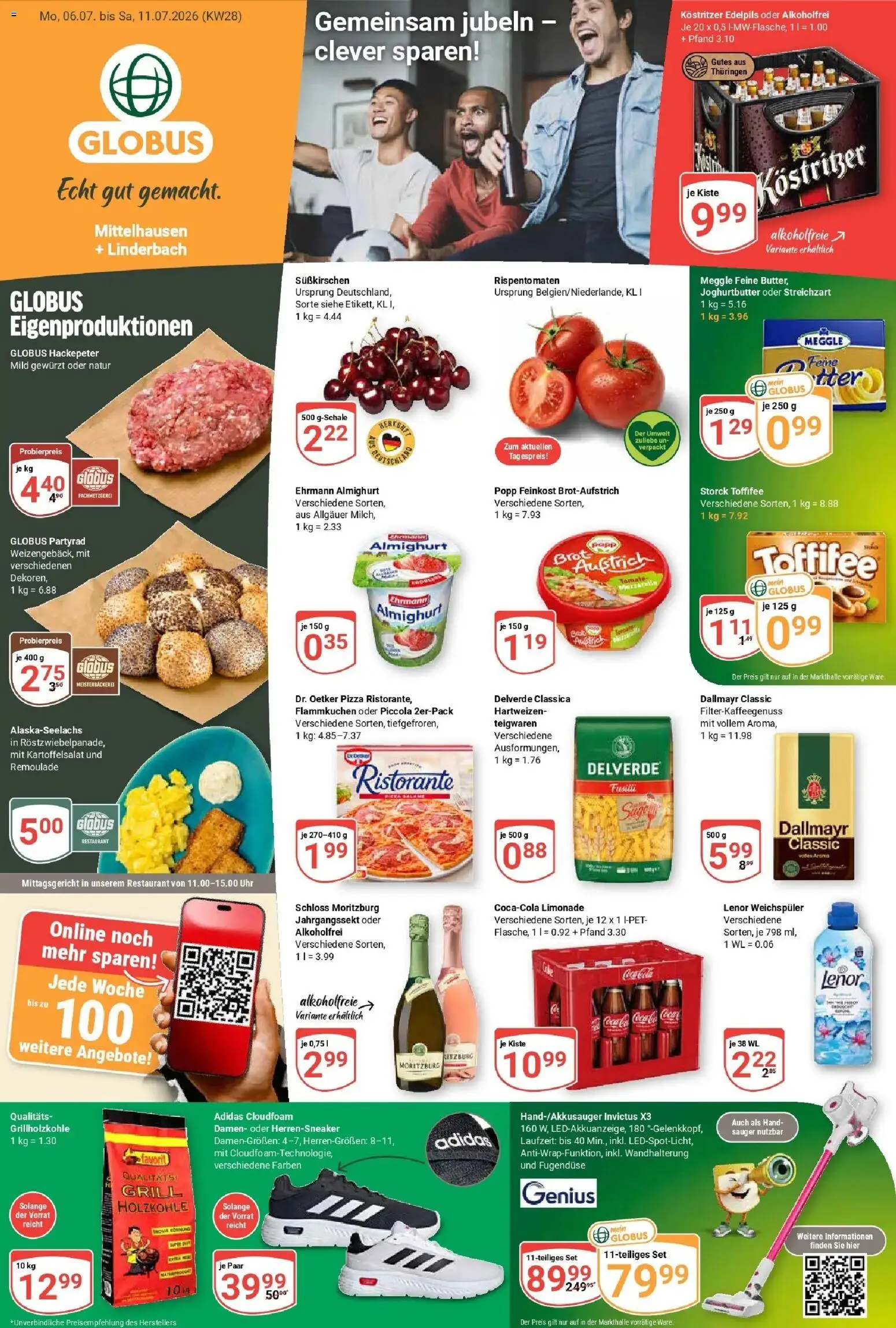 Vorschau von dem Prospekt des Geschäftes Globus, gültig ab dem 06.07.2026