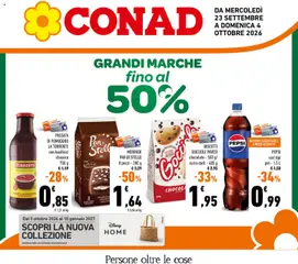 Anteprima dell'opuscolo Conad volantino Campania dal negozio Conad valido da 23/09/2026