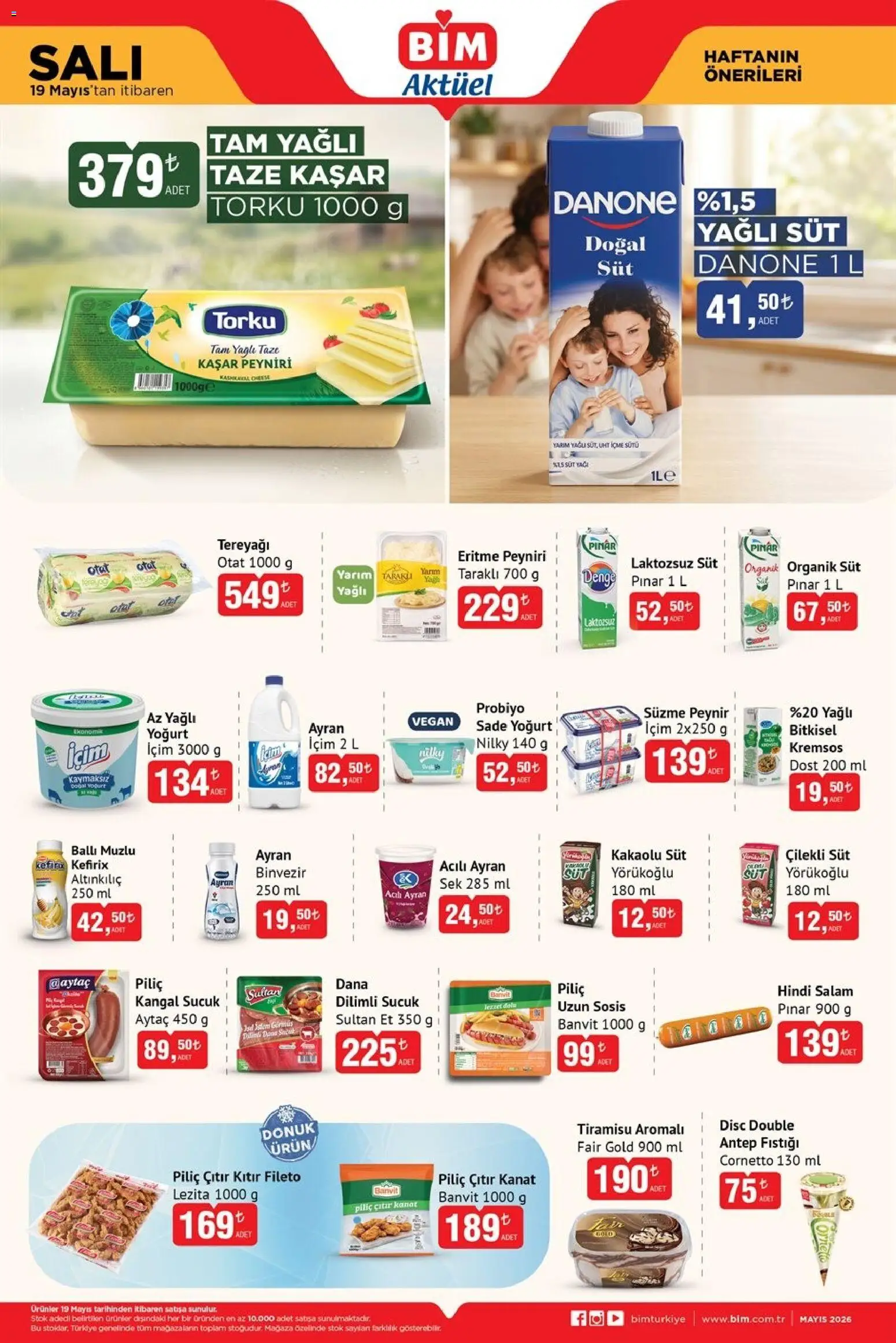 BİM BİM - Katalog Salı 19.05.2026 - Broşürünün önizlemesi