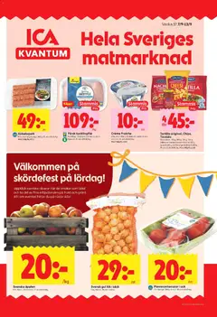 Förhandsgranska reklamblad ICA Kvantum erbjudanden från butik ICA Kvantum gäller från 07/09/2026
