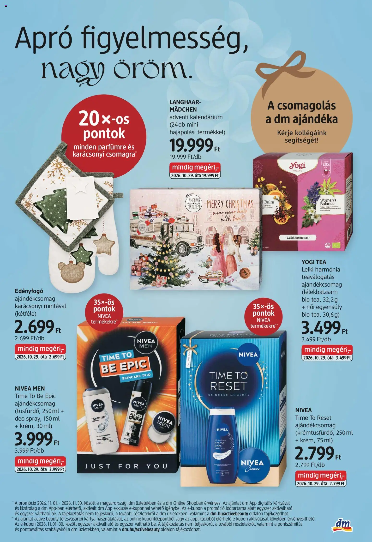DM Drogerie Markt - DM Drogerie Markt akciós újság megtekintése, amely érvényes 2026.10.29.-től