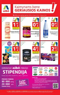 AIBE parduotuvės leidinio AIBE leidinys galiojančio nuo 2026.07.09 peržiūra