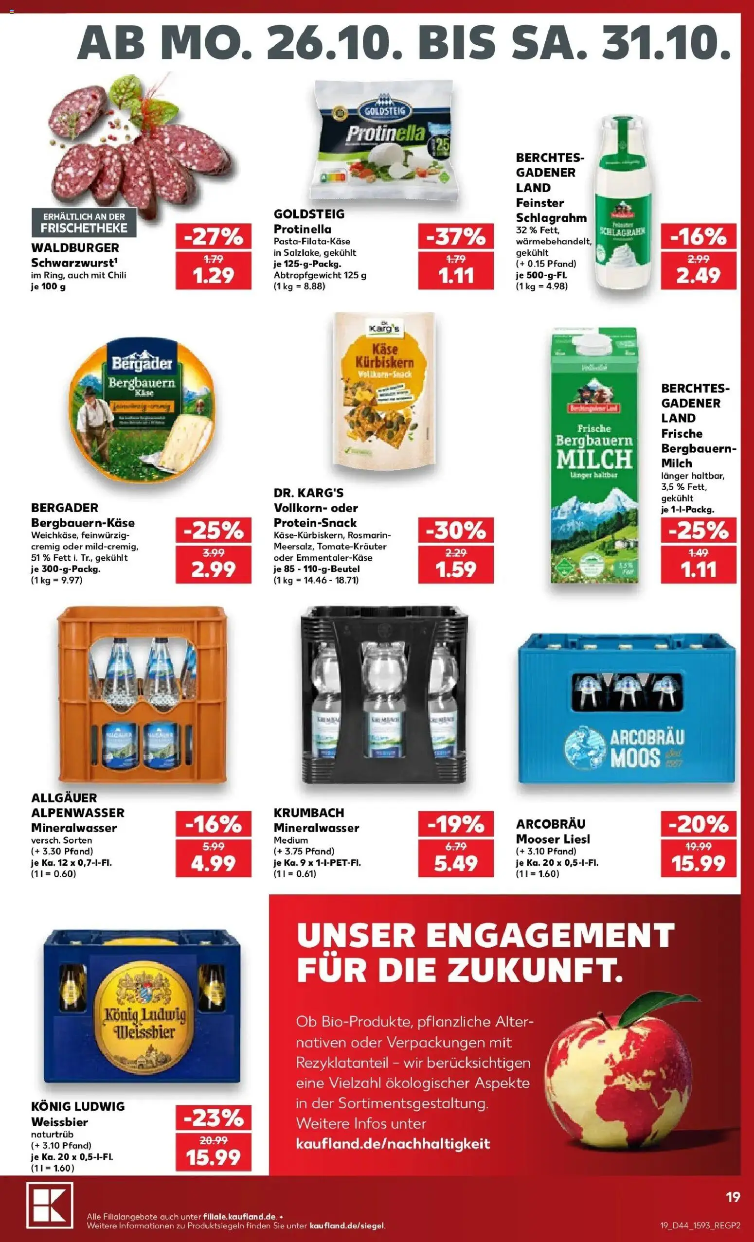 Vorschau von dem Prospekt des Geschäftes Kaufland, gültig ab dem 26.10.2026