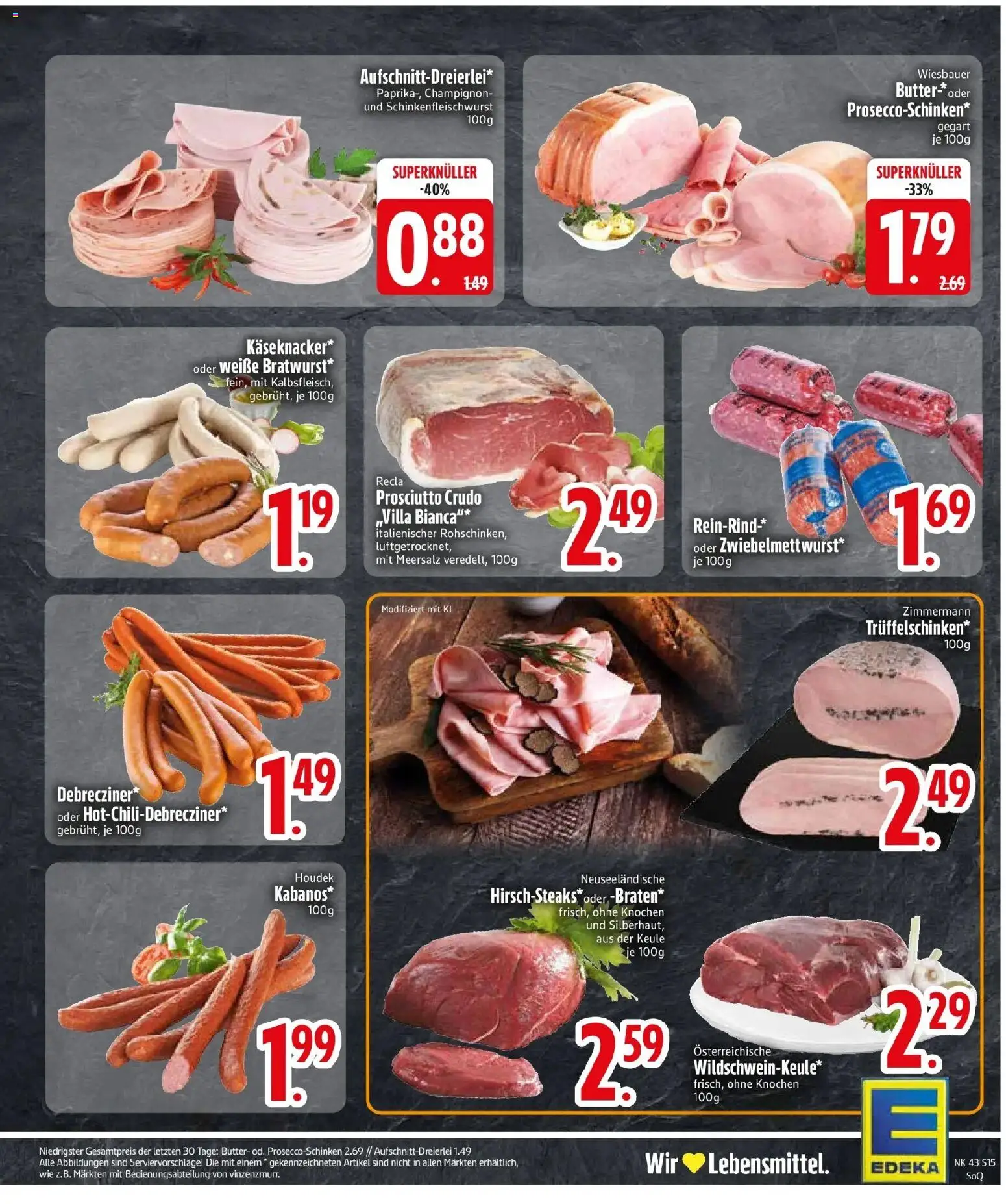 Vorschau von dem Prospekt des Geschäftes Edeka, gültig ab dem 19.10.2026