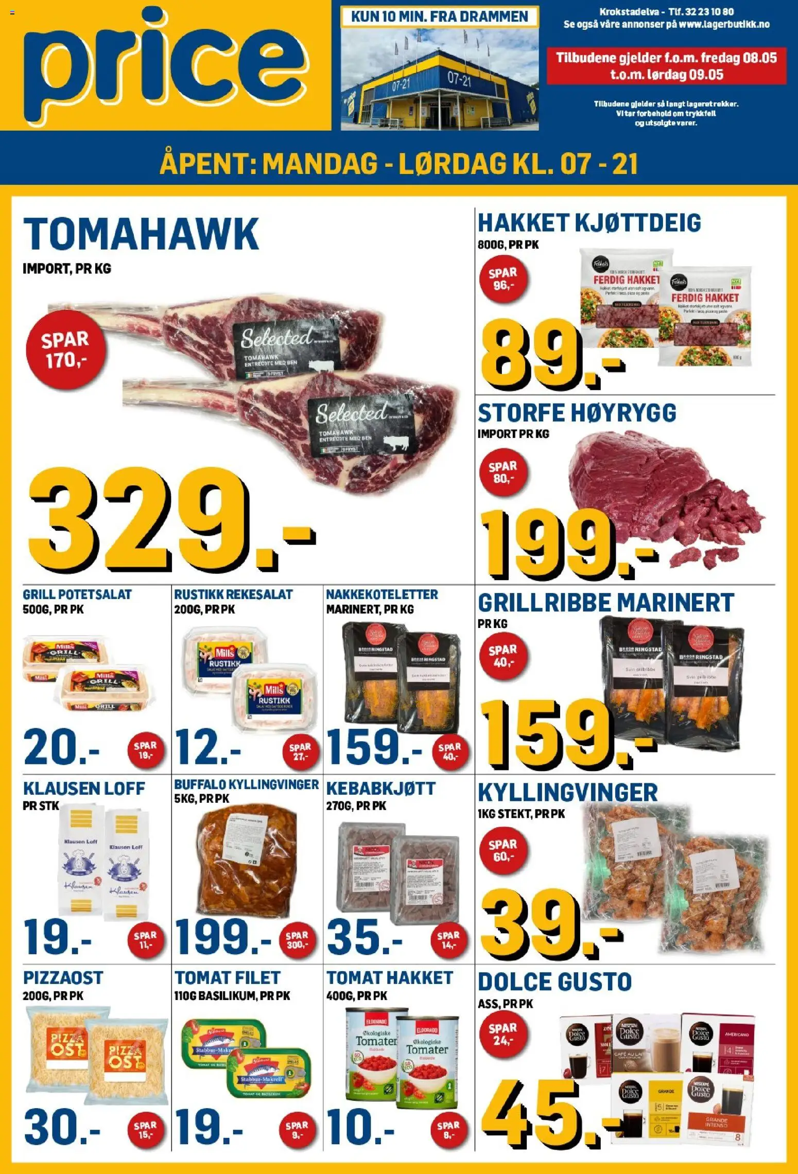 Forhåndsvis Price Lagerbutikk kundeavis fra butikk Price Lagerbutikk gyldig fra 08/05/2026