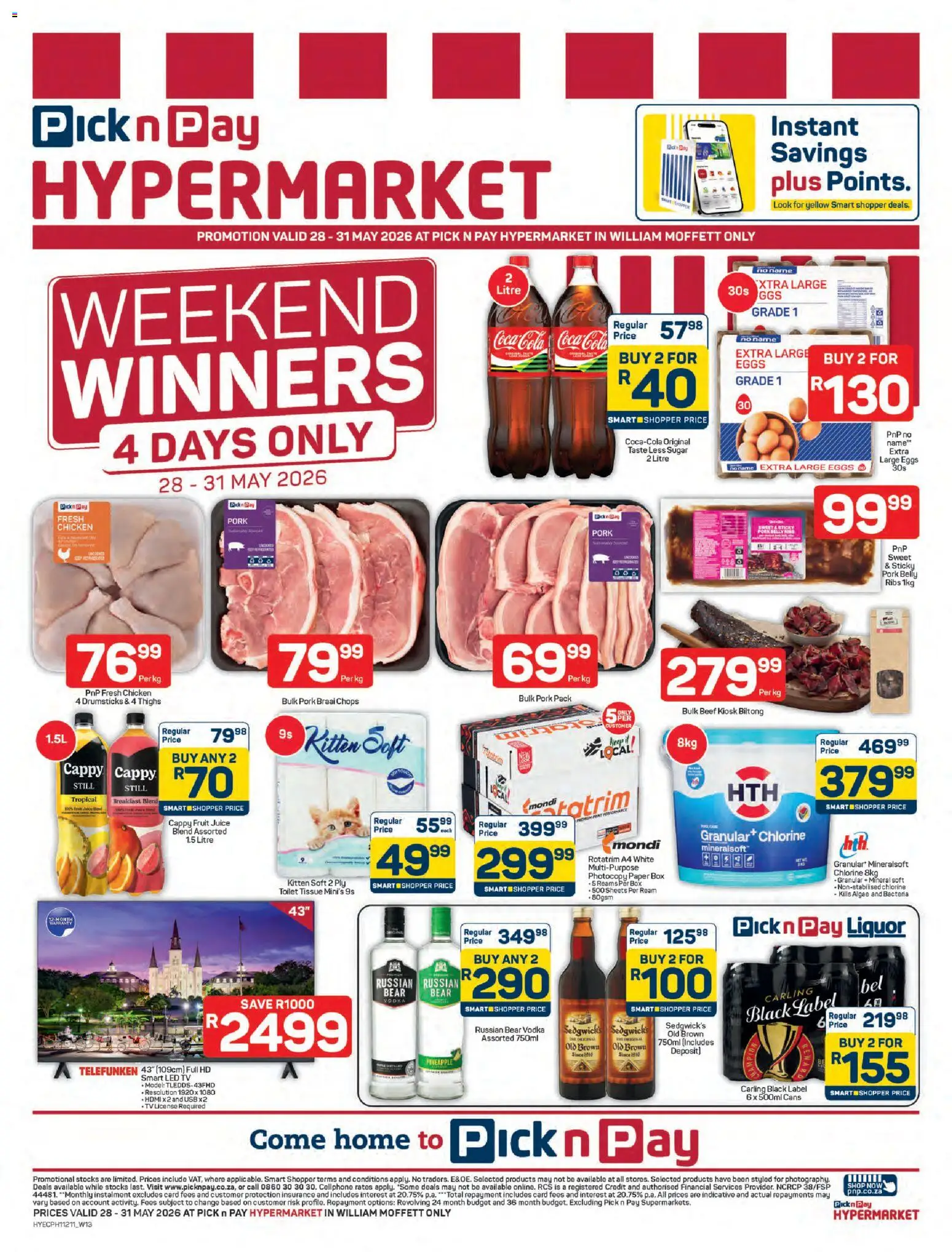 Preview of Pick n Pay flyer valid from 28/05/2026