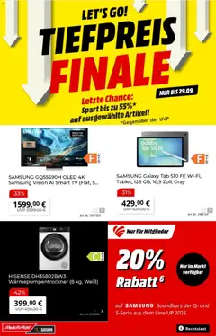 Vorschau von dem Prospekt des Geschäftes Media Markt, gültig ab dem 21.09.2026