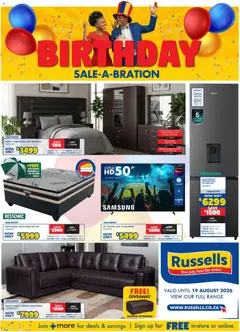 Preview of Russells flyer valid from 16/07/2026