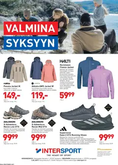 Kaupan Intersport Intersport tarjoukset esikatselu, voimassa 07/09/2026