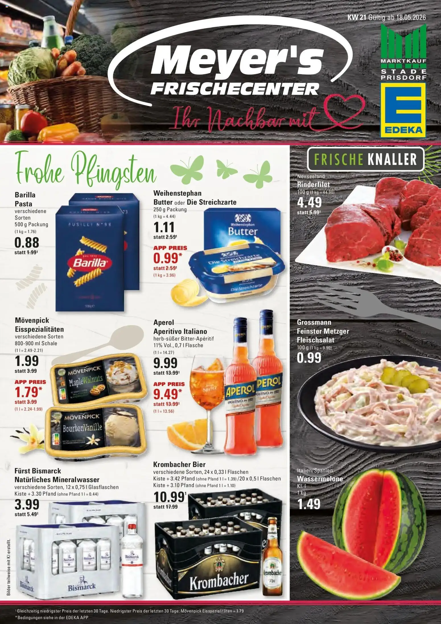 Vorschau von dem Prospekt des Geschäftes Edeka, gültig ab dem 17.05.2026