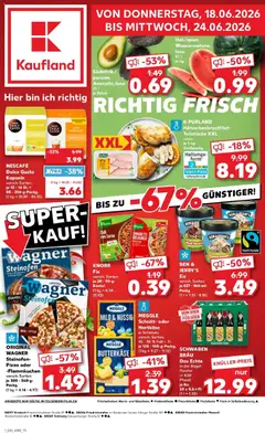 Vorschau von dem Prospekt des Geschäftes Kaufland, gültig ab dem 18.06.2026
