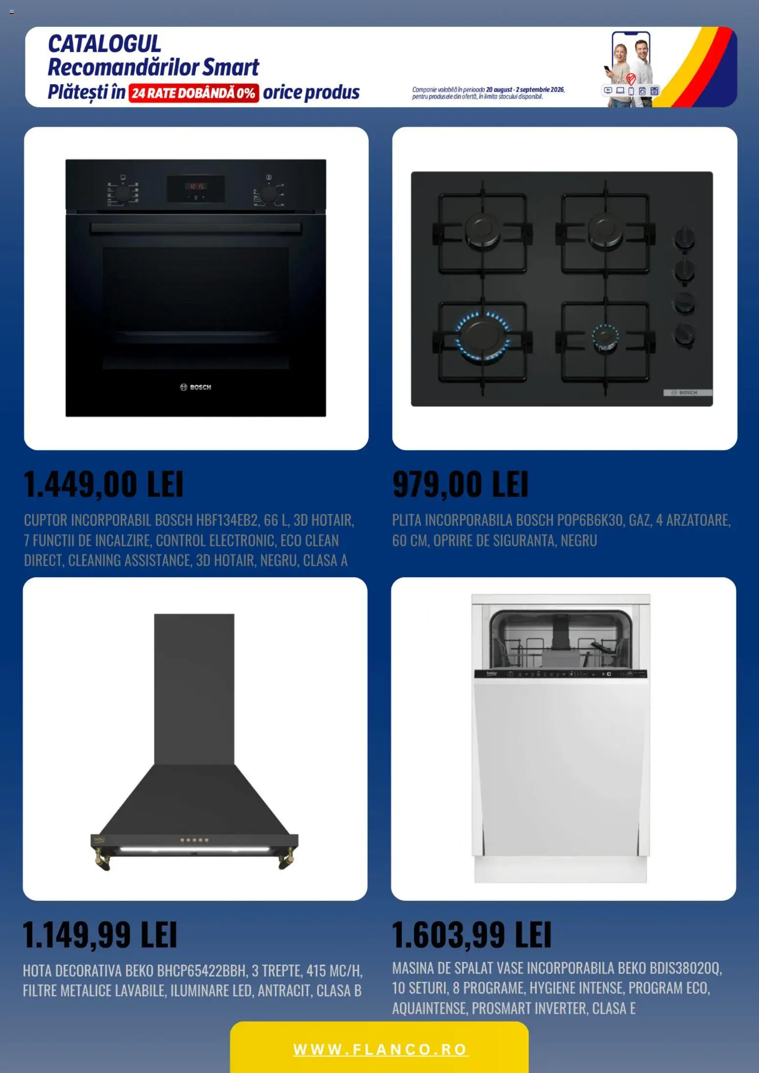 Previzualizarea de cataloage: Flanco Flanco Catalog valabil de la 20.08.2026