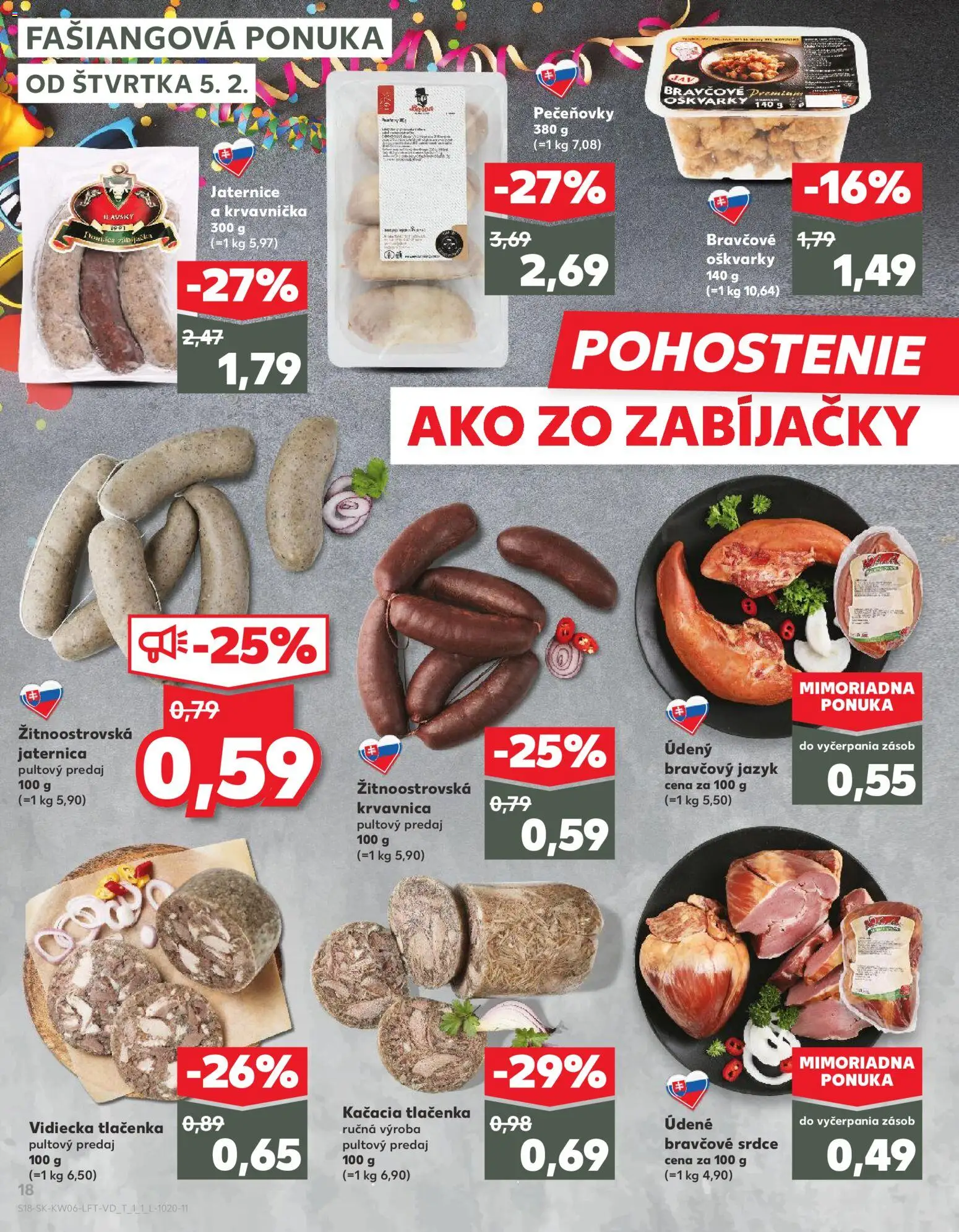 Náhľad Kaufland letáku platného od 05.02.2026