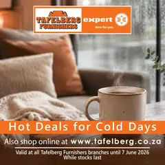 Preview of Tafelberg Furnishers flyer valid from 27/05/2026