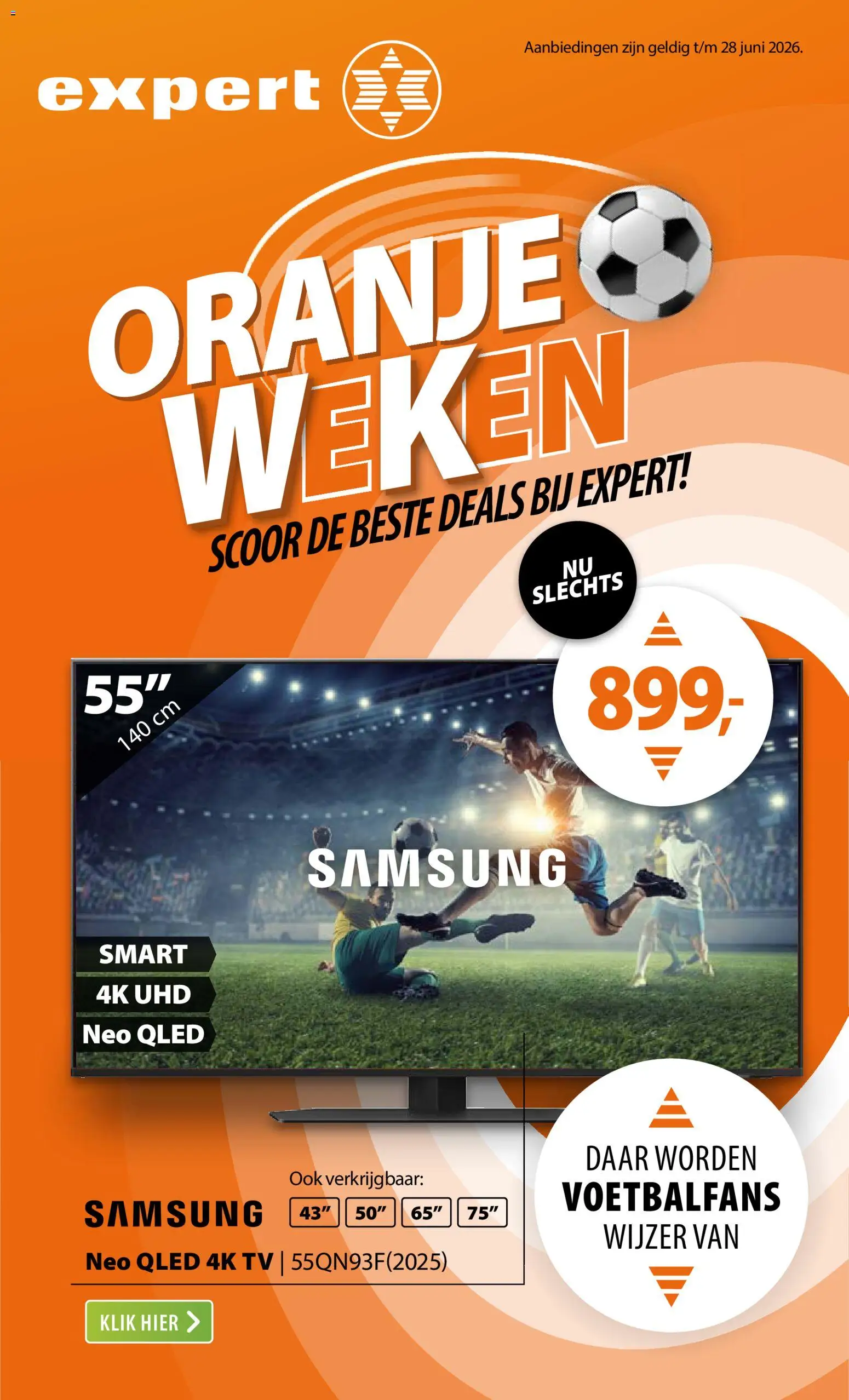 Voorbeeld van Expert folder van winkel Expert geldig vanaf 22-06-2026