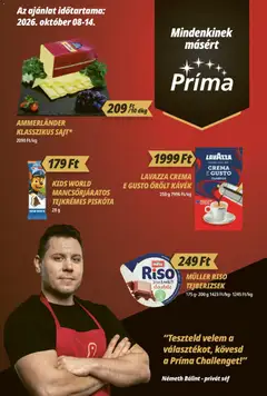 CBA Príma - CBA Príma akciós újság megtekintése, amely érvényes 2026.10.08.-től