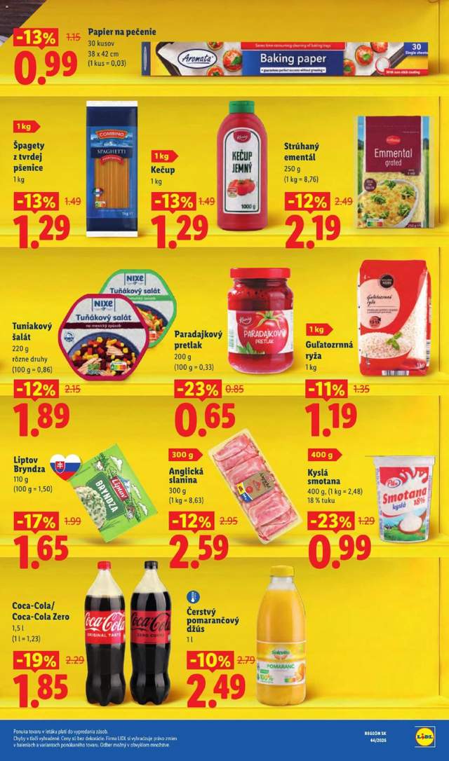 Nový Lidl leták od 26.10.