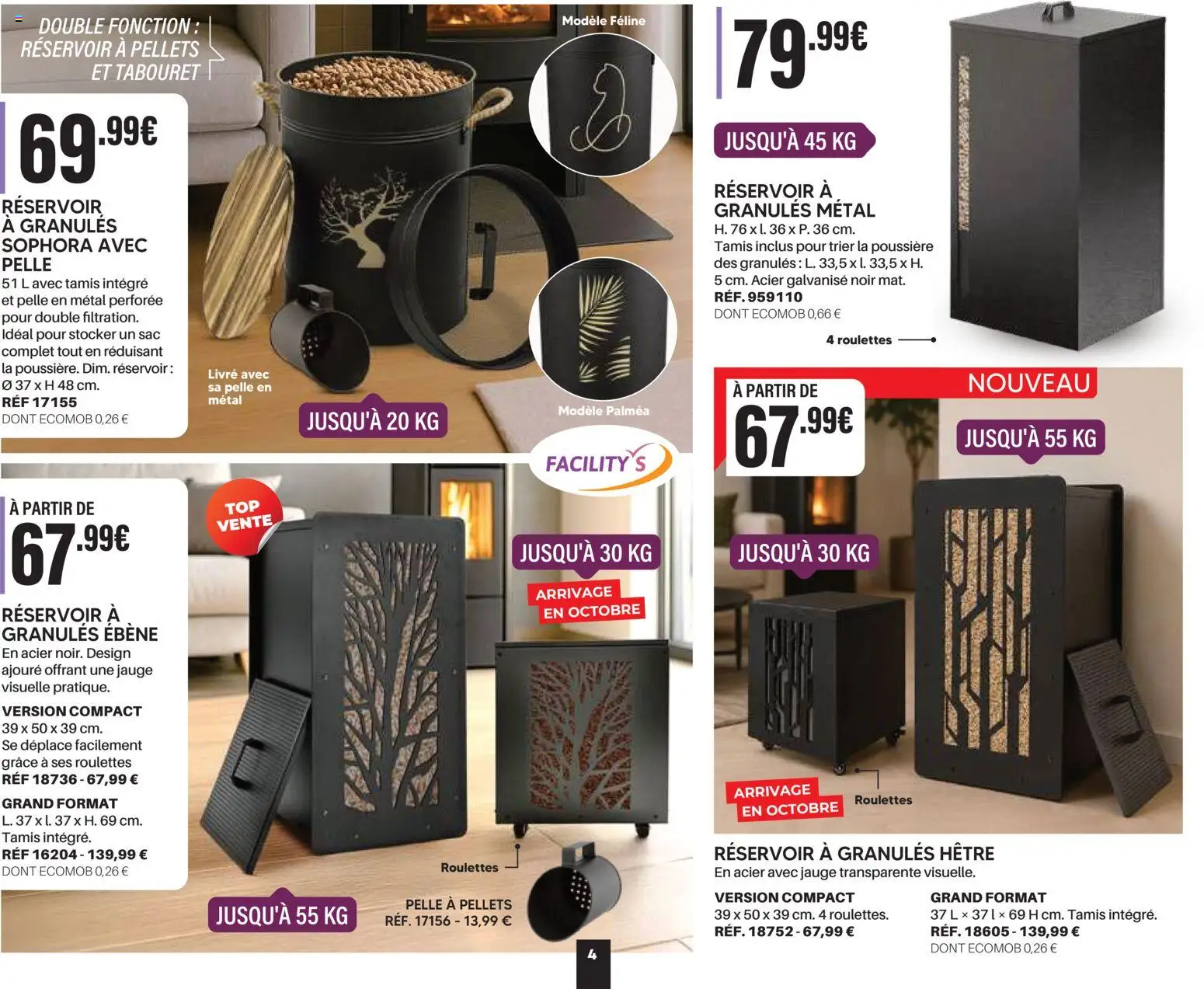 Prévisualisation de Shopix Catalogue Autome-Hiver 2026/2027 du magasin Shopix formulaire valide 01/09/2026 - Livre, Sac, Pelle, Tamis, Pelle à pellets