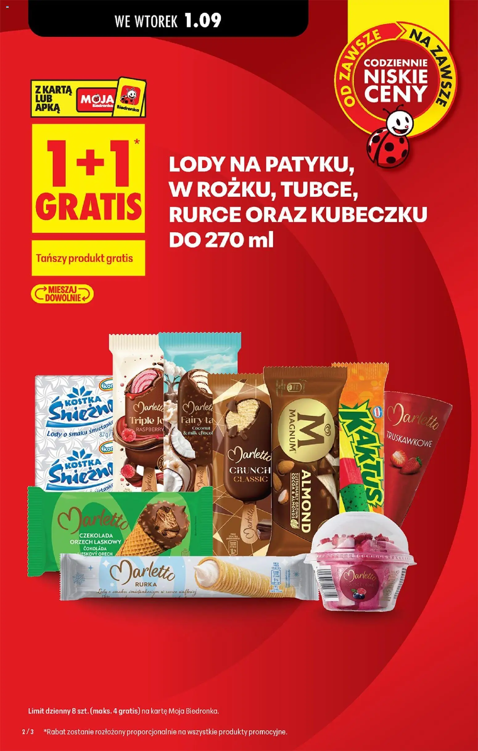 Pogląd gazetki "Biedronka gazetka od wtorku" ze sklepu Biedronka ważnej od 01.09.2026