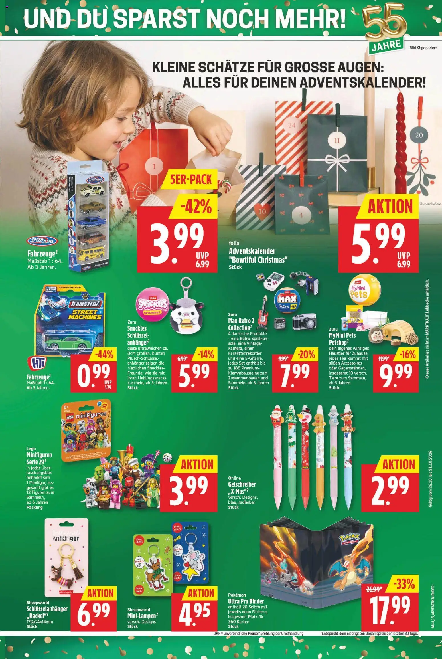 Vorschau von dem Prospekt des Geschäftes Marktkauf, gültig ab dem 26.10.2026 - Lampe