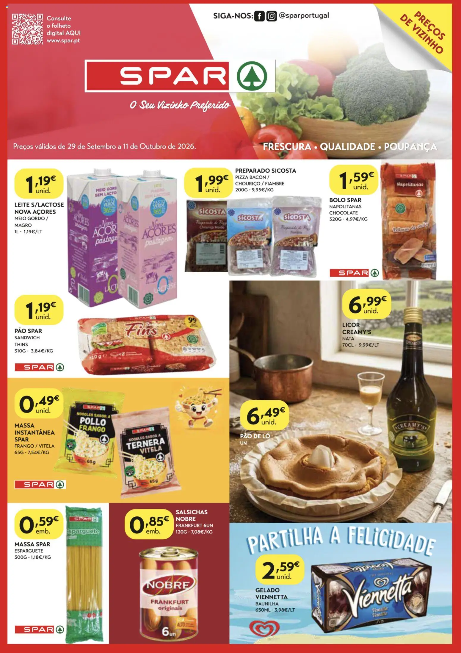 Pré-visualização do folheto da loja Spar válida a partir de 29/09/2026