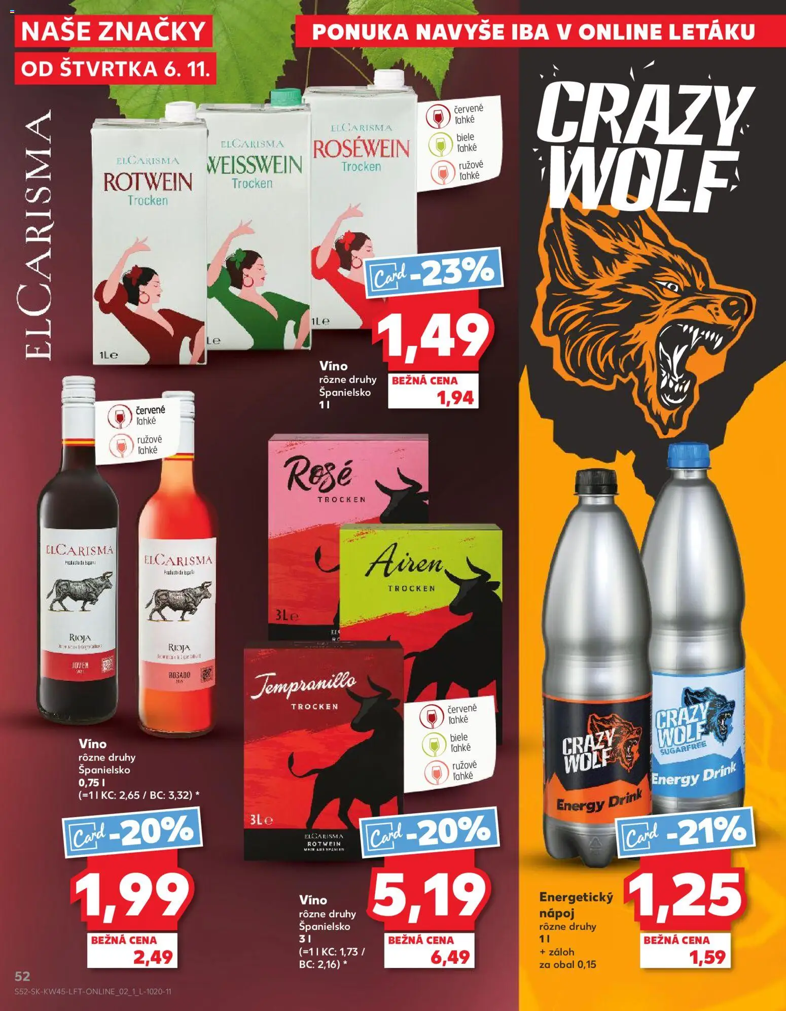 Náhľad Kaufland letáku platného od 06.11.2025