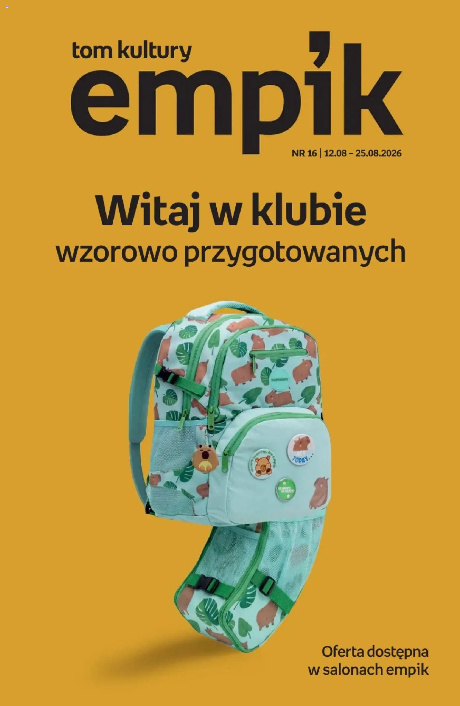 Pogląd gazetki "Empik promocje" ze sklepu Empik ważnej od 12.08.2026