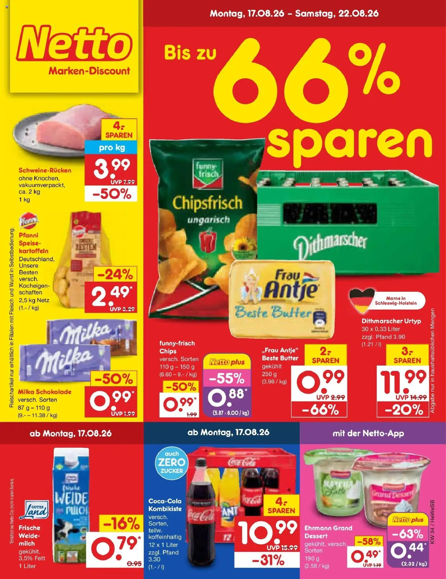 Vorschau von dem Prospekt des Geschäftes Netto Marken-Discount, gültig ab dem 17.08.2026