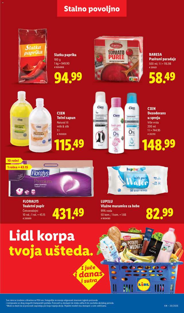 Novi Lidl katalog od 14.05.