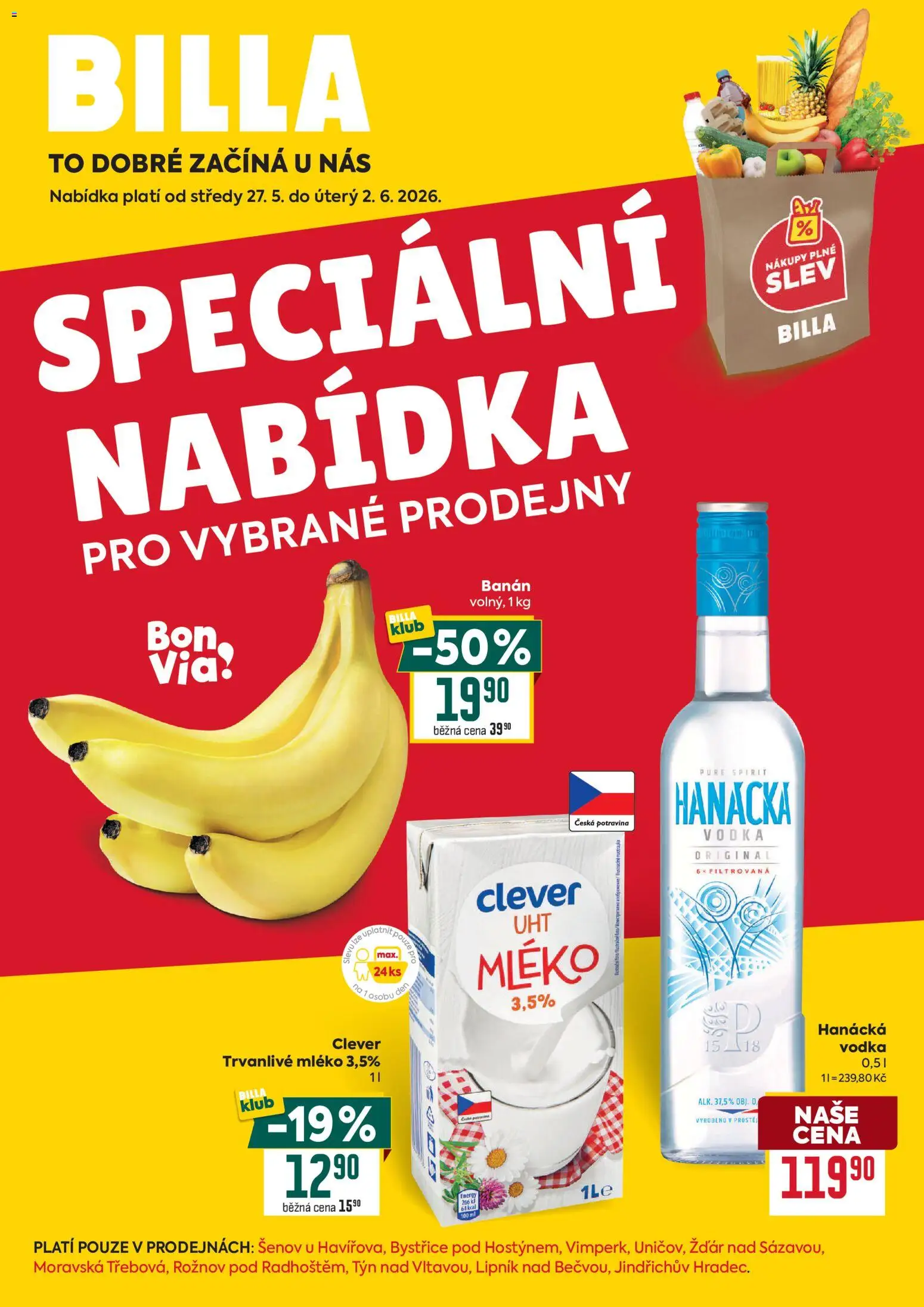 Náhled nabídky: Billa Billa leták - Speciální nabídka platný od 27.05.2026