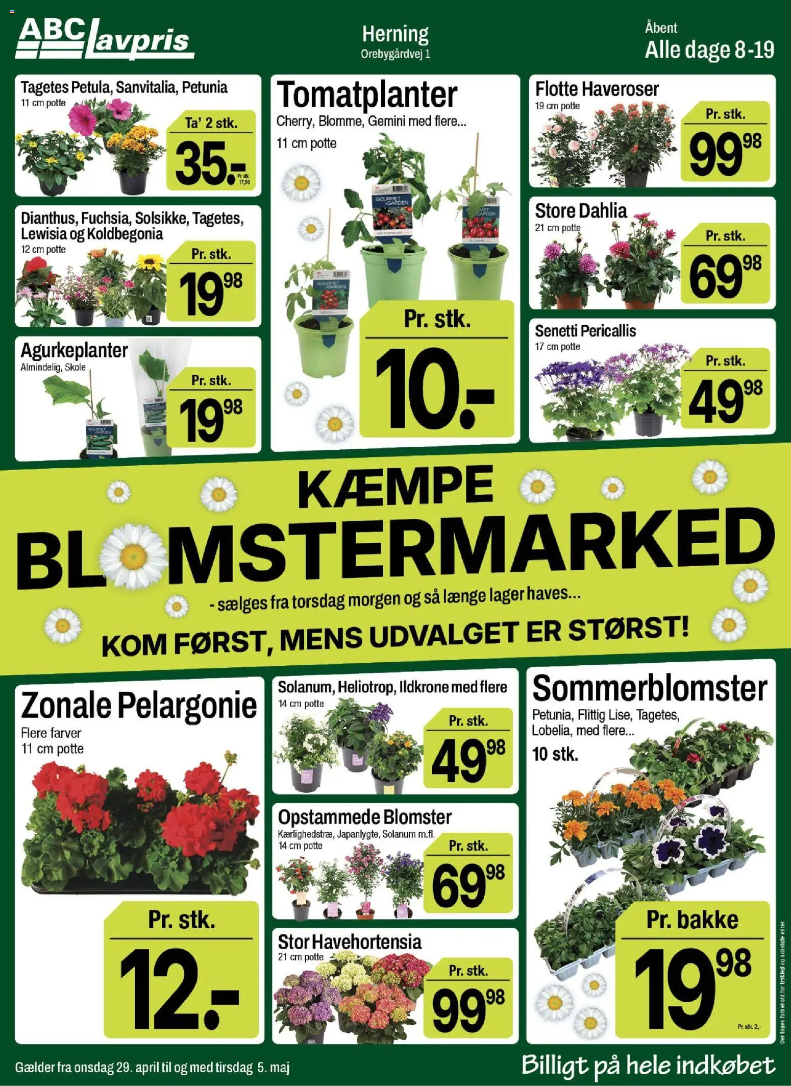 Eksempel på tilbudsavis Abc Lavpris - Herning fra butik Abc Lavpris gyldig fra 29/04/2026