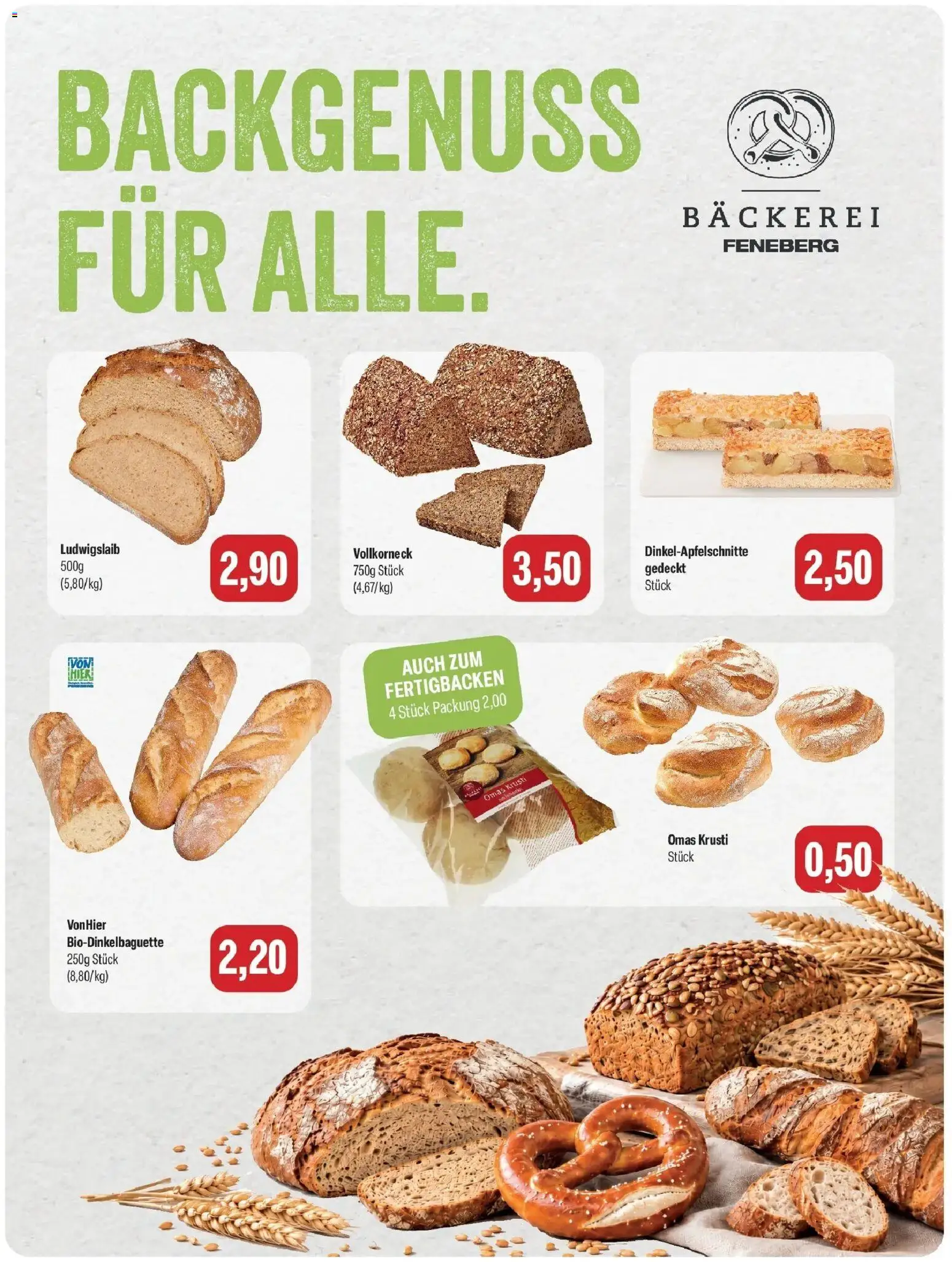 Vorschau von dem Prospekt des Geschäftes Feneberg, gültig ab dem 25.10.2026