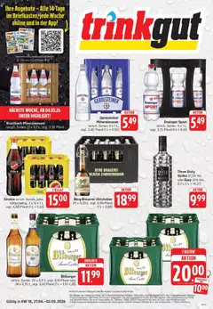 Vorschau von dem Prospekt des Geschäftes Trinkgut, gültig ab dem 27.04.2026