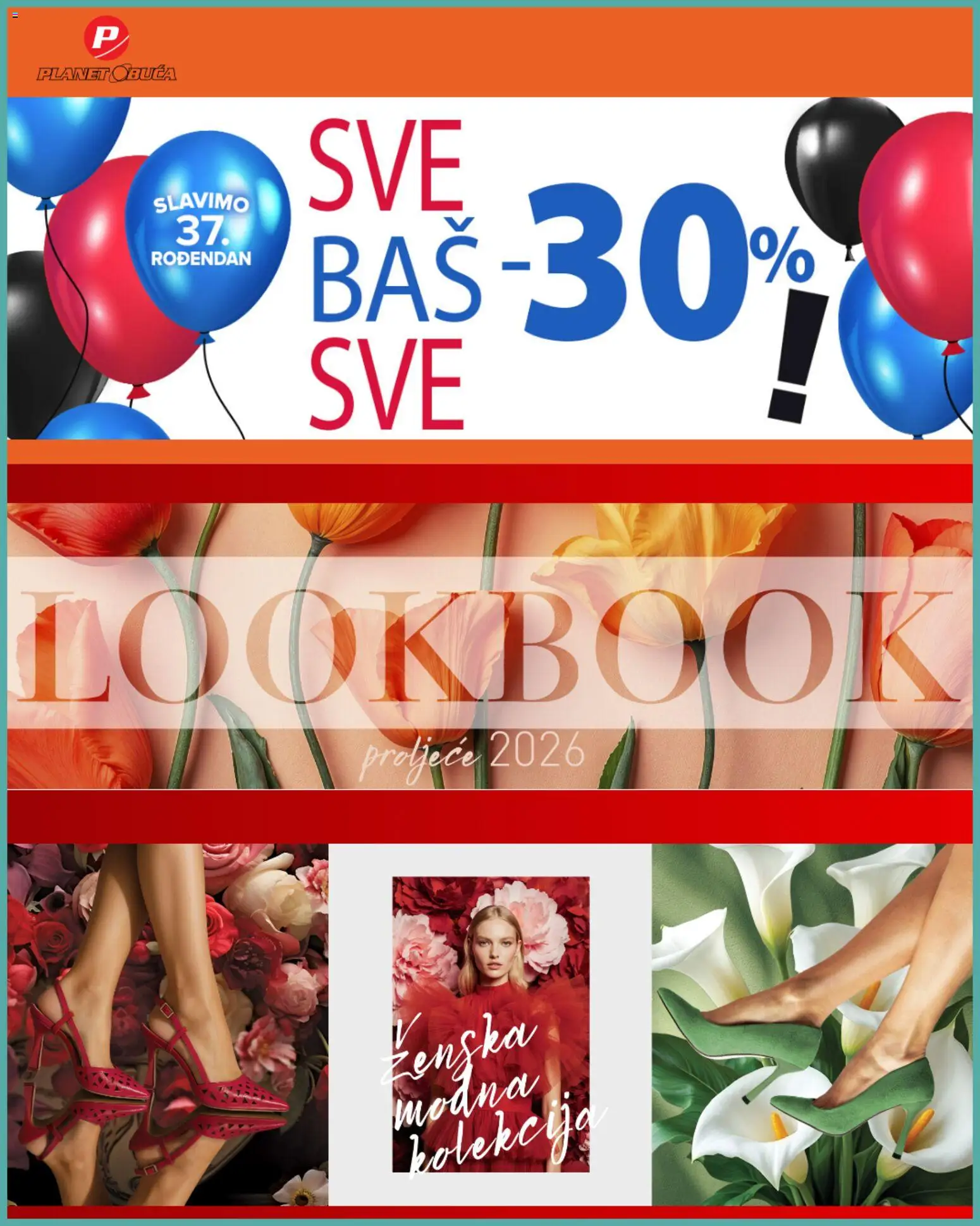 Pregled letka Planet obuća Katalog trgovine Planet obuća vrijedi od 24.05.2026