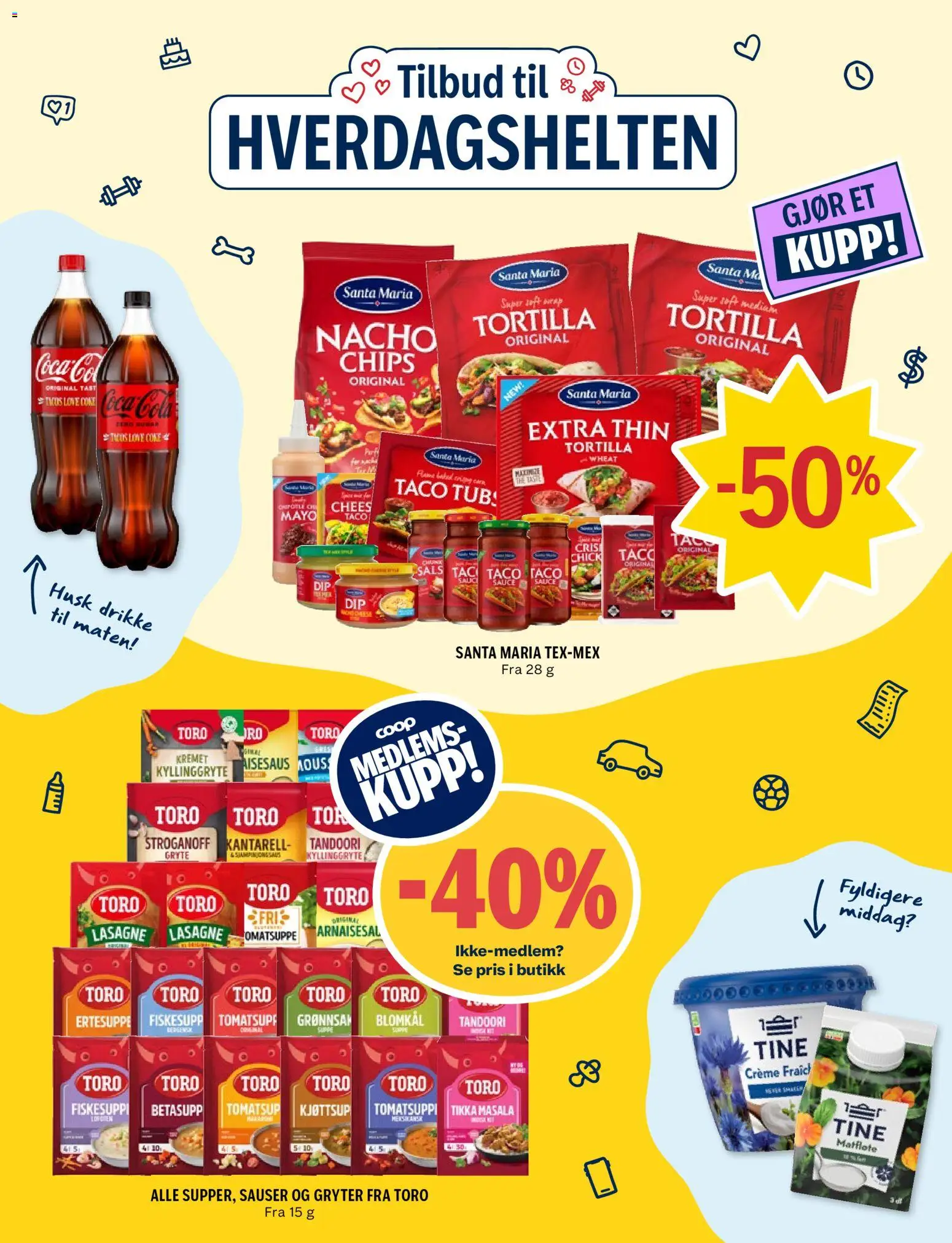 Forhåndsvis Coop Prix kundeavis fra butikk Coop Prix gyldig fra 24/08/2026