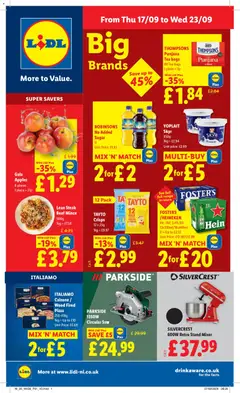 Preview of Lidl Lidl - Big Brands valid from 17/09/2026
