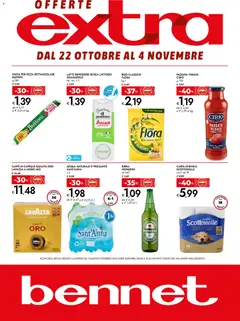 Anteprima dell'opuscolo bennet volantino Extra dal negozio bennet valido da 22/10/2026