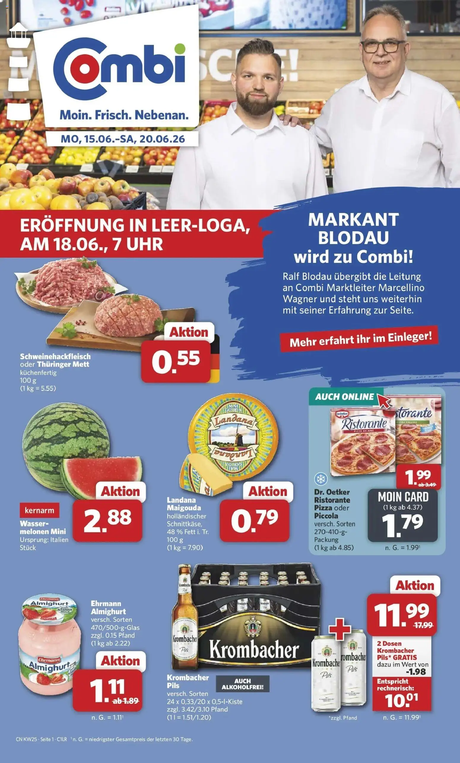 Vorschau von dem Prospekt des Geschäftes Combi, gültig ab dem 15.06.2026