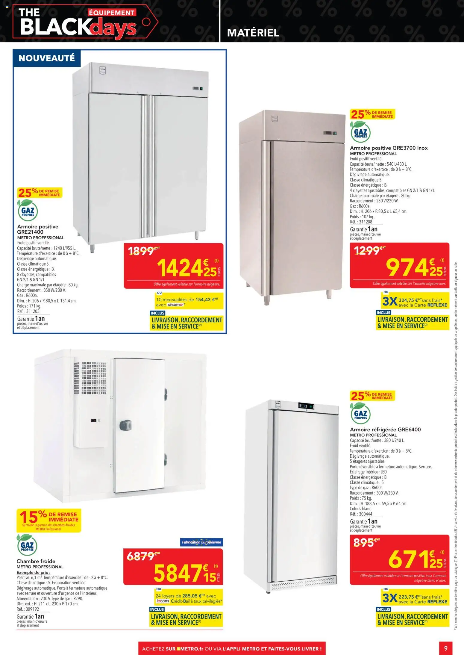 Prévisualisation de METRO Black Friday du magasin METRO formulaire valide 29/10/2026