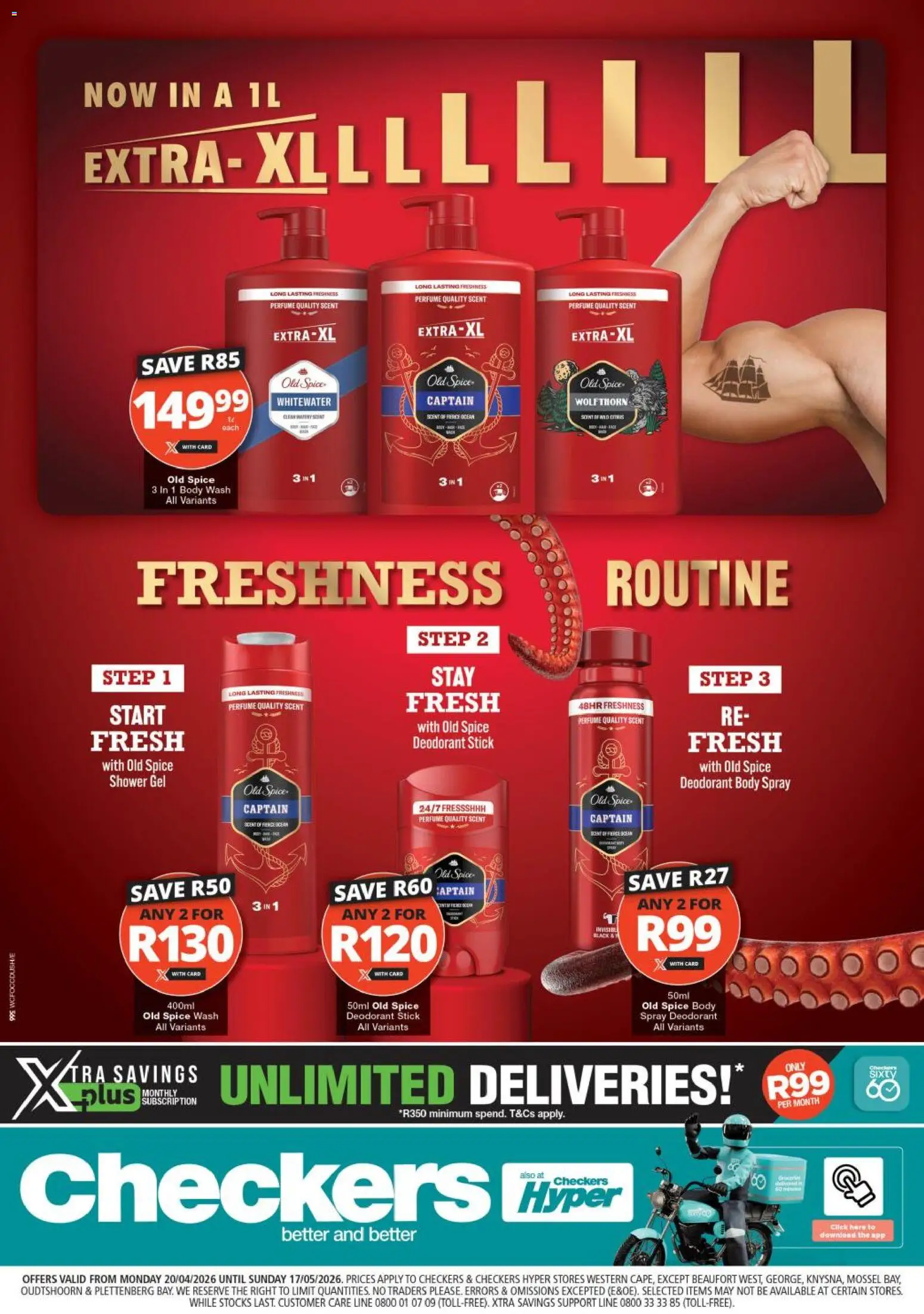 Preview of Checkers flyer valid from 20/04/2026