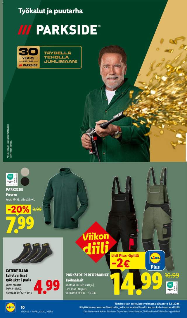 Uusi Lidl tarjouslehti alkaen 06/08