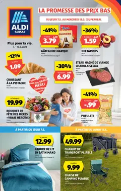 Vorschau des Merkblatts Aldi aktionen FR vom Shop Aldi gültig von 07.05.2026 bis 13.05.2026