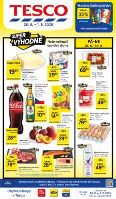 Náhled nabídky: Tesco Tesco leták - Hypermarket platný od 26.08.2026