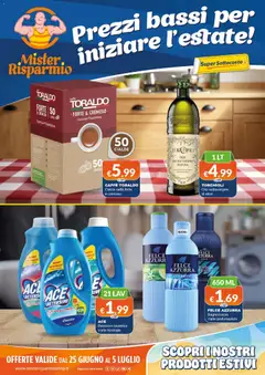 Anteprima dell'opuscolo Mister Risparmio volantino dal negozio Mister Risparmio valido da 25/06/2026