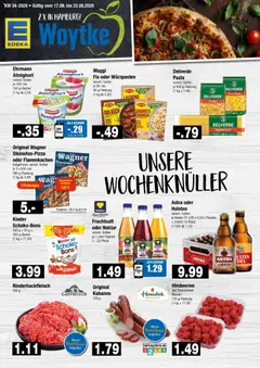 Vorschau von dem Prospekt des Geschäftes Edeka, gültig ab dem 17.08.2026