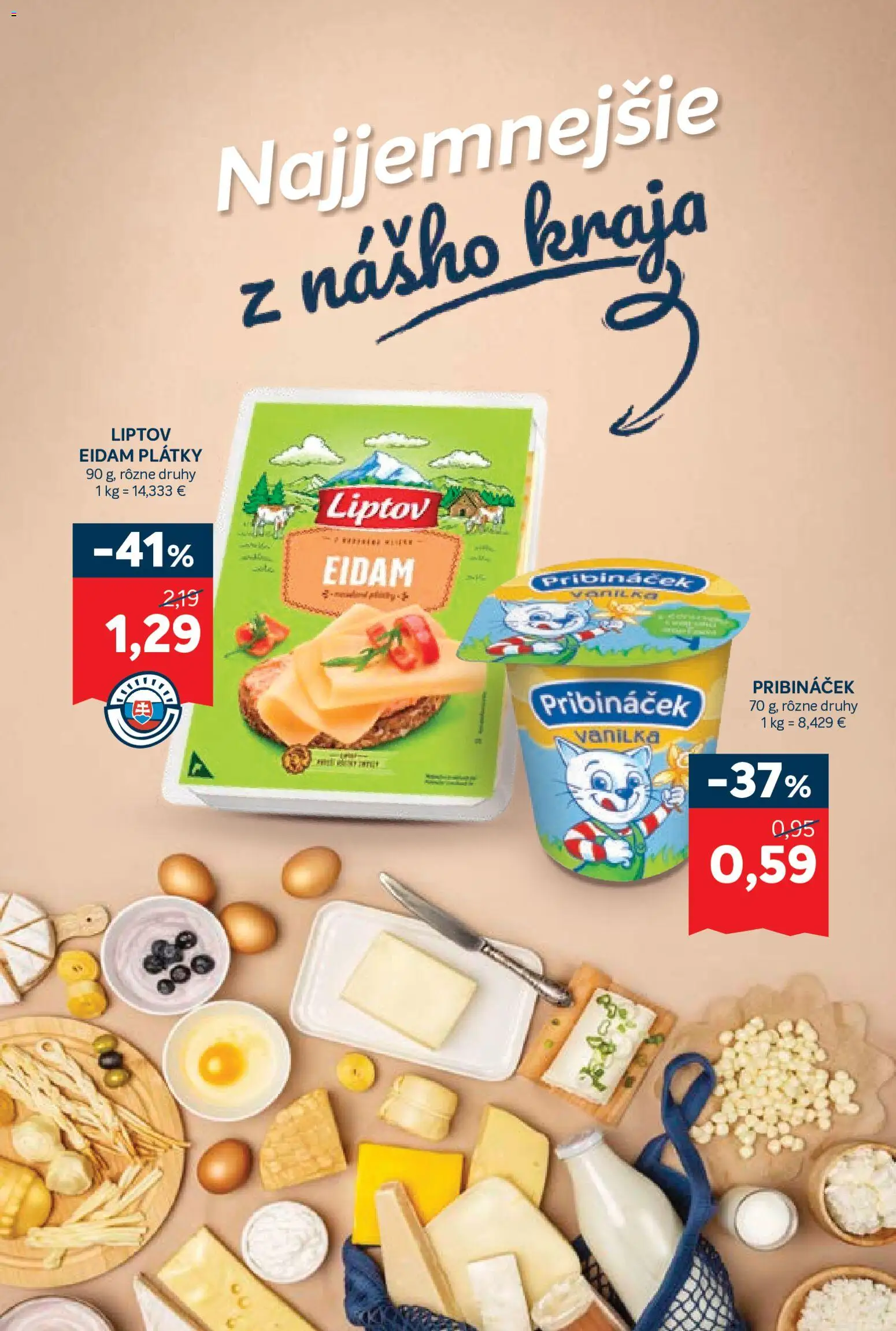 Náhľad Kraj letáku platného od 15.10.2026 - Vanilka, Eidam