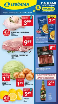 Pogląd gazetki "Lewiatan gazetka - Legnica" ze sklepu Lewiatan ważnej od 22.10.2026