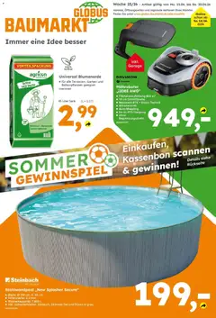 Vorschau von dem Prospekt des Geschäftes Globus Baumarkt, gültig ab dem 14.06.2026