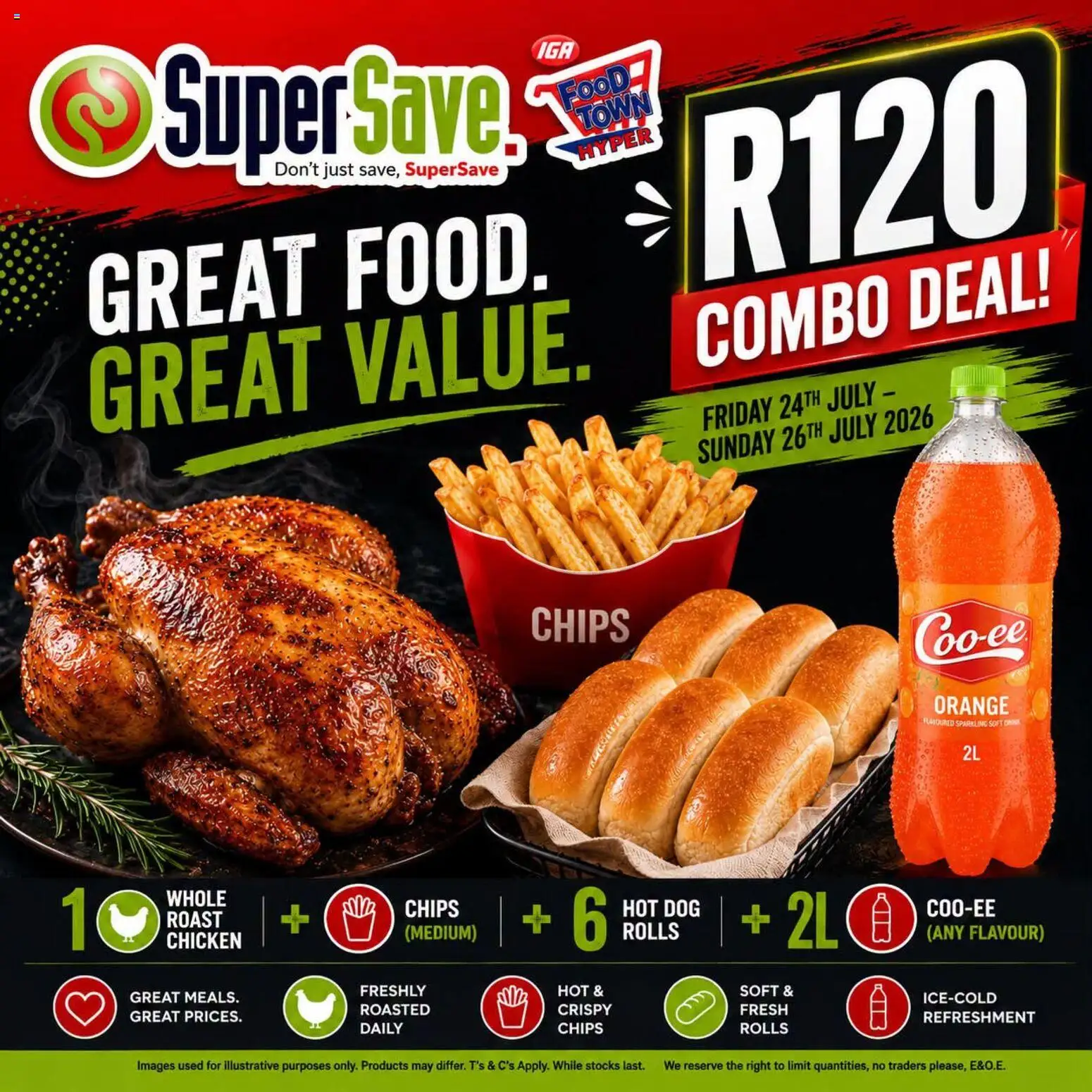 Preview of Super Save flyer valid from 24/07/2026
